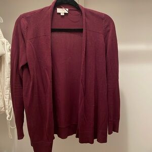 Loft outlet open front cardigan